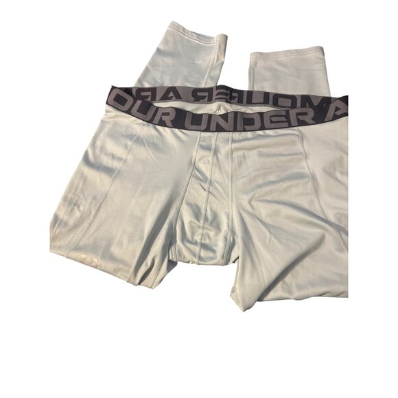 Under Armour Cold Gear Fitted Athletic Compression Leggings Gray Size 5XL NWT - Picture 1 of 5